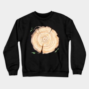 Tree ring Crewneck Sweatshirt